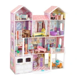 KidKraft Country Estate Wooden Dollhouse With 31 Accessories