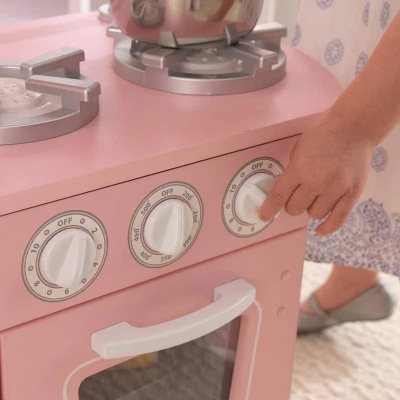 Kidkraft Pink And White Vintage Kitchen - Image 7