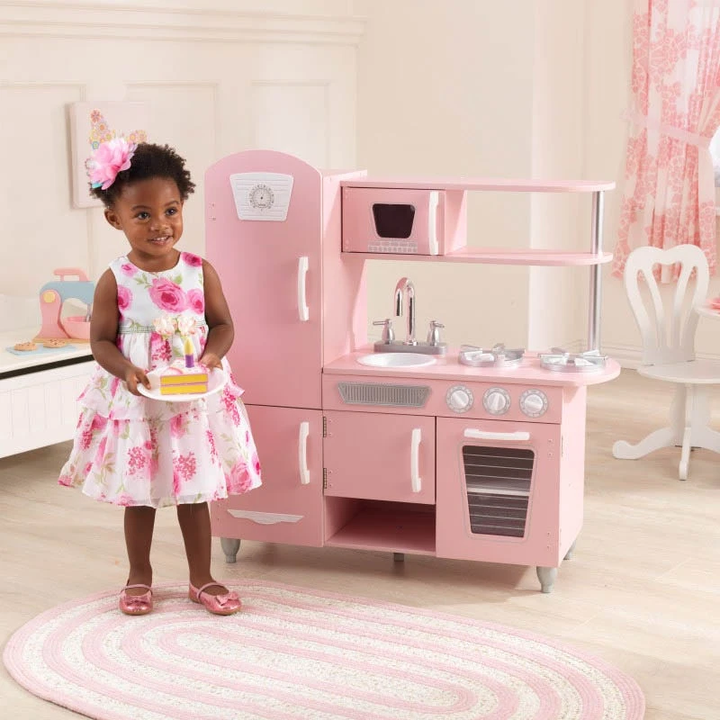 Kidkraft Pink And White Vintage Kitchen - Image 5