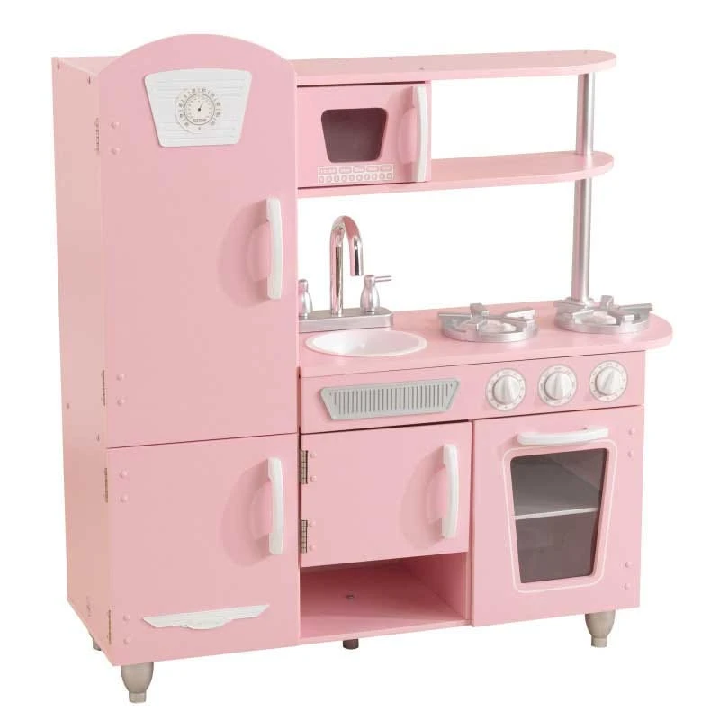 Kidkraft Pink And White Vintage Kitchen - Image 6