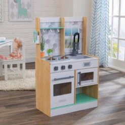 KidKraft Let's Cook Natural Play Kitchen