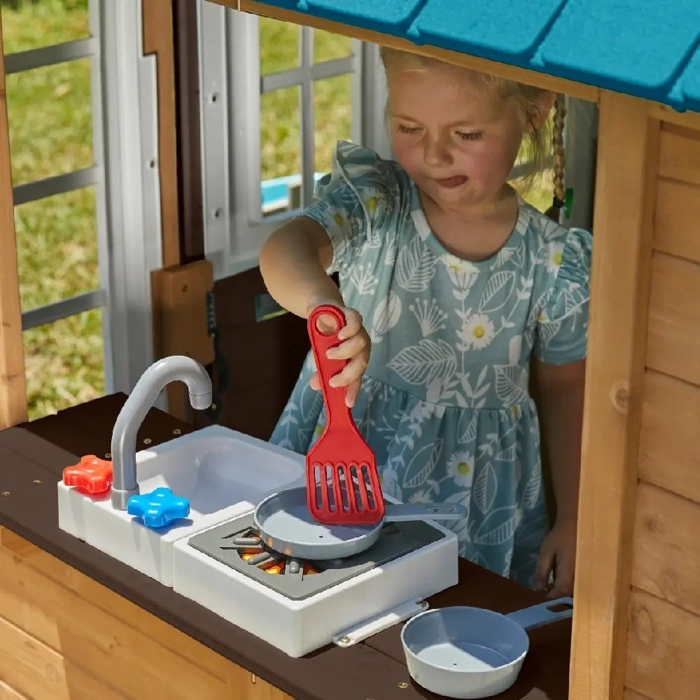 Kidkraft Lakeside Bungalow Playhouse - Image 5