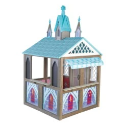 KidKraft Disney® Frozen Arendelle Wooden Playhouse, Children’s Outdoor Play