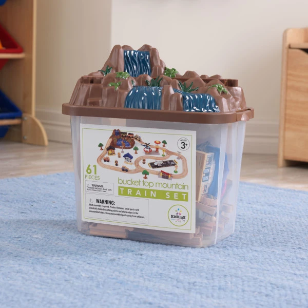 Kidkraft Bucket Top Mountain Train Set - Image 6