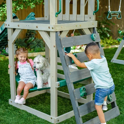 KidKraft Park Tower Swing Set - Image 4