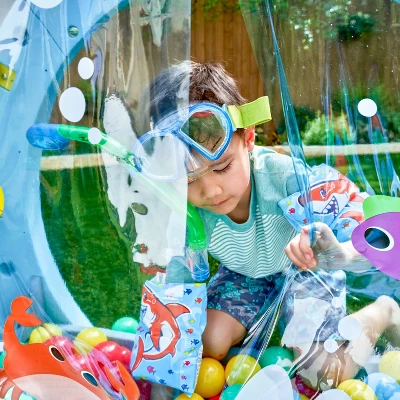 KidKraft Shark Escape Arched Outdoor Toddler Play Climber - Image 6