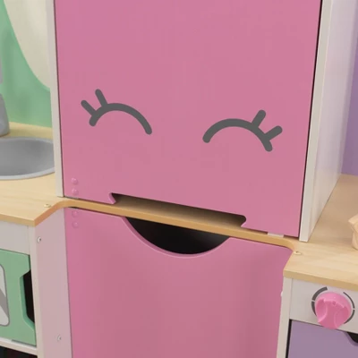 Kidkraft Lil' Friends Wooden Play Kitchen With 14 Accessories - Image 10