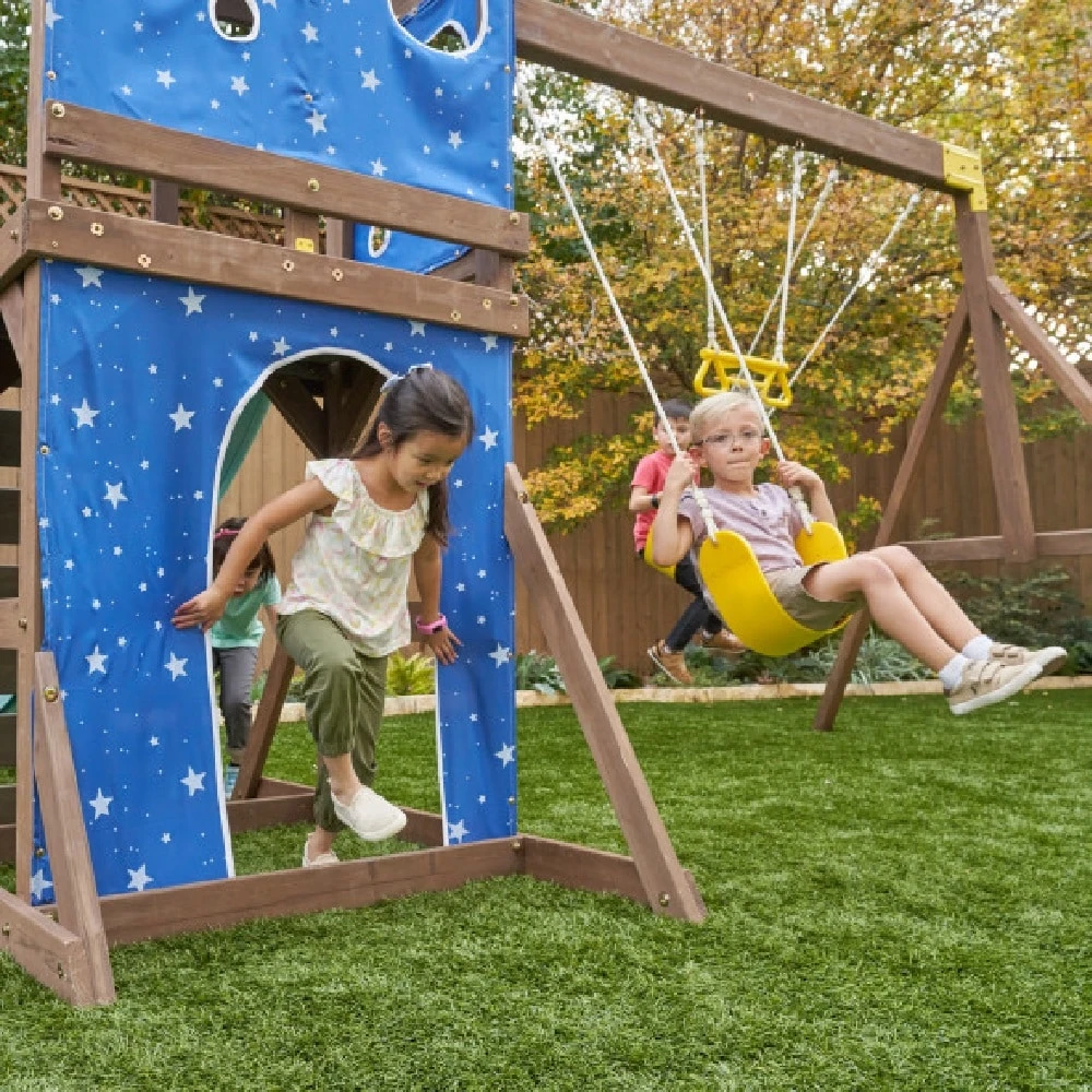 Kidkraft Overlook Challenge Swing Set - Image 8