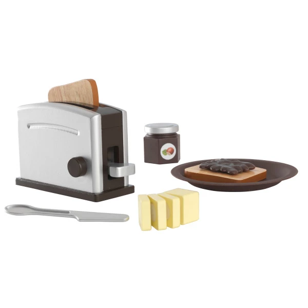 KidKraft Espresso Toaster Set - Image 2