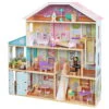 KidKraft Grand View Mansion Dollhouse With EZ Kraft Assembly™, Elevator And 34 Accessories