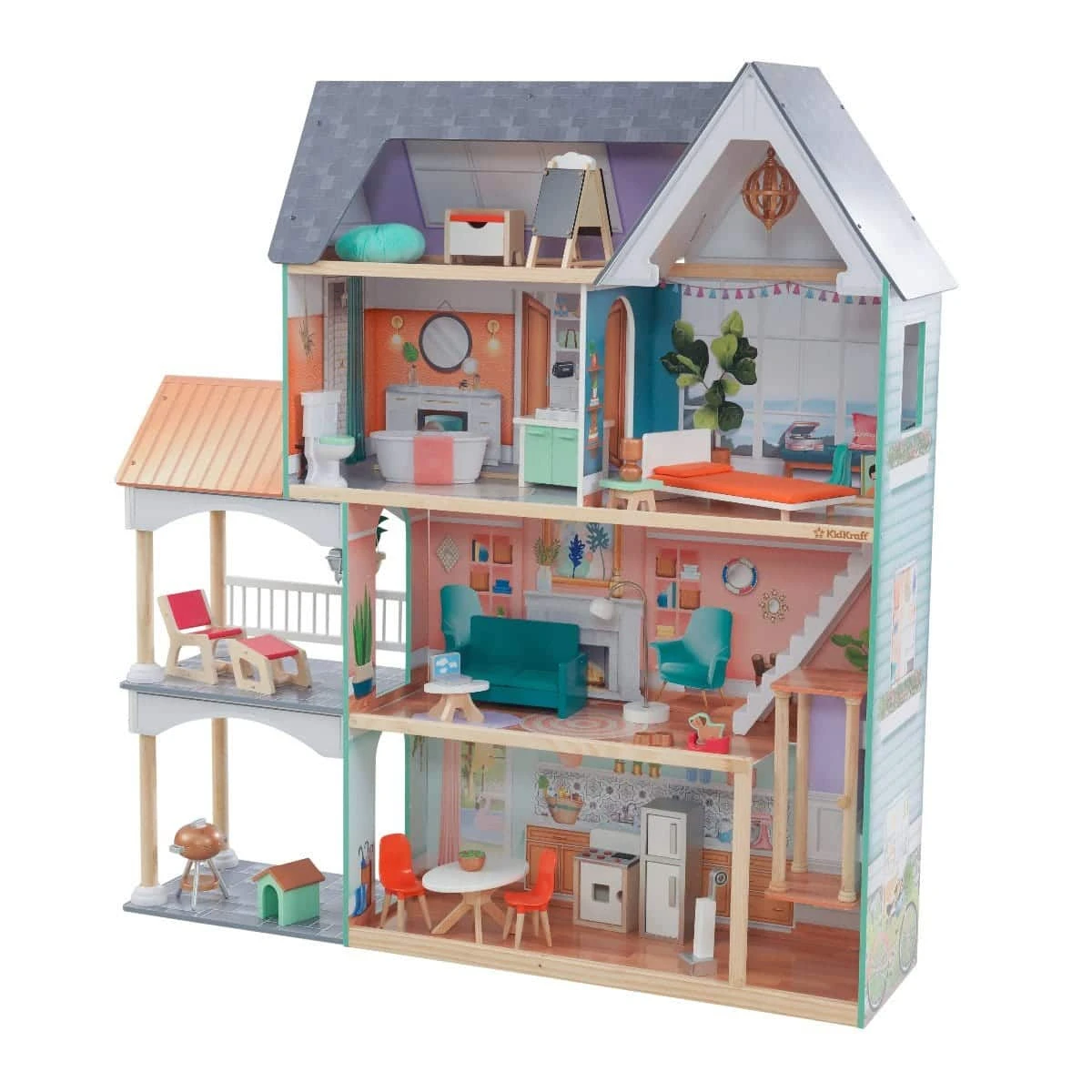 Kidkraft Dahlia Mansion Dollhouse - Image 10