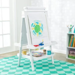 Kidkraft White Deluxe Wooden Easel