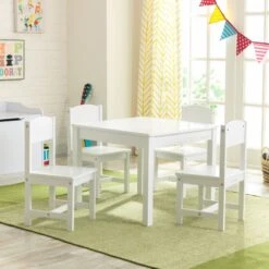Kidkraft Farmhouse White Table And Chairs Set
