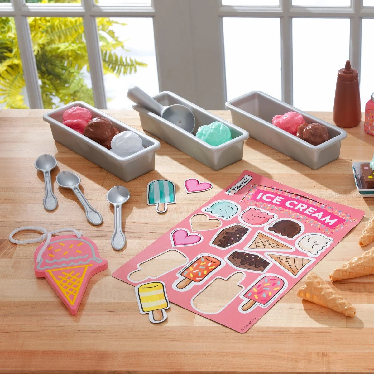 Kidkraft Ice Cream Shop Play Pack - Image 3