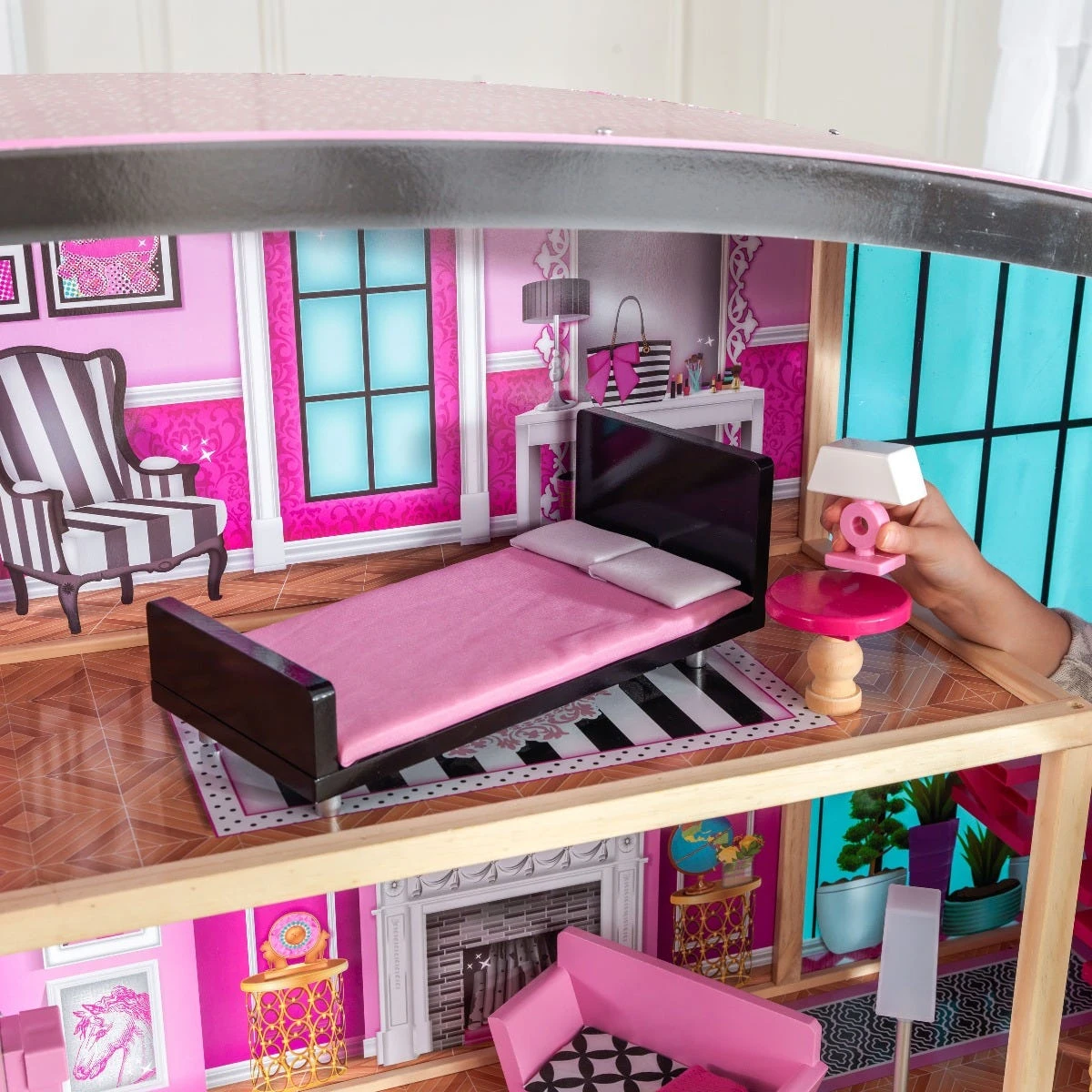 Kidkraft Shimmer Mansion Dollhouse - Image 8