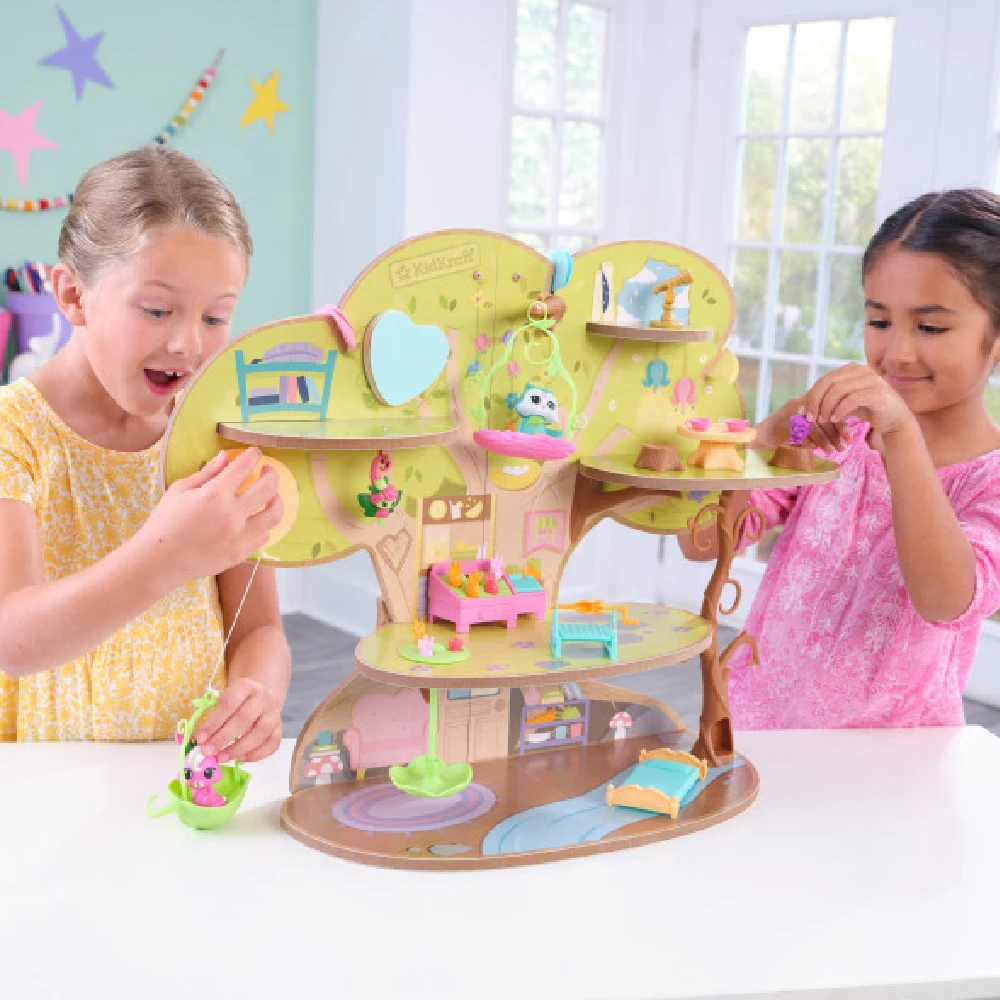 Kidkraft Lil’ Green World Market Treehouse - Image 2