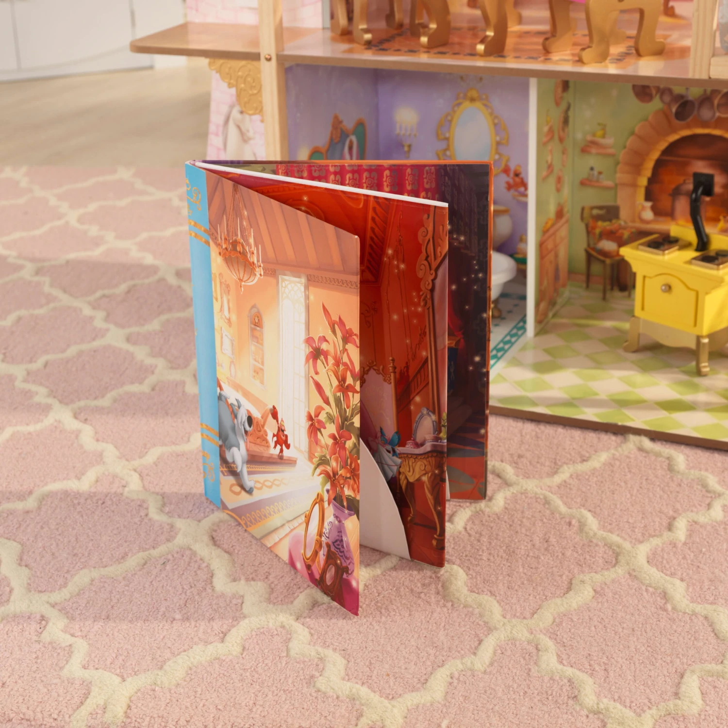 KidKraft Disney Princess Royal Celebration Wooden Castle Dollhouse - Image 9