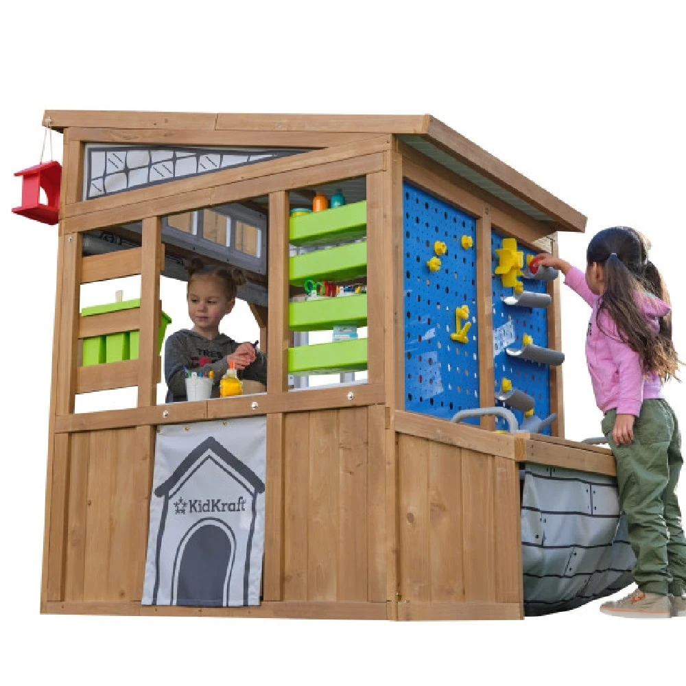 Kidkraft Hobby Workshop Wooden Playhouse - Image 7