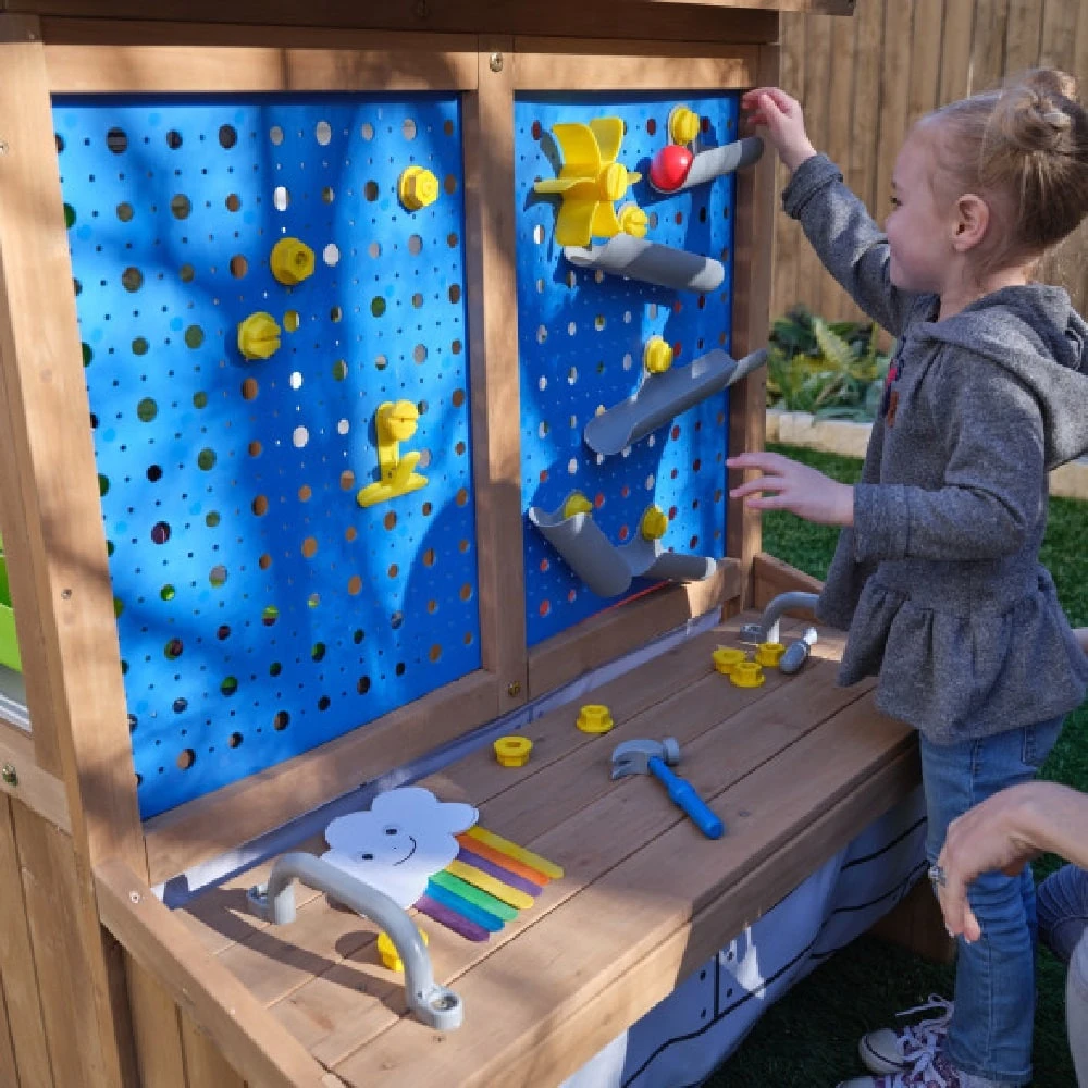 Kidkraft Hobby Workshop Wooden Playhouse - Image 19