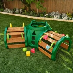 KidKraft Hideout Hollow Tunnel Climber