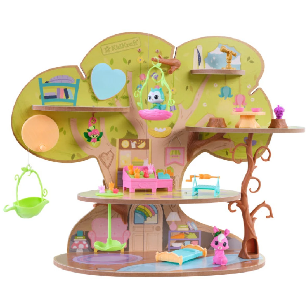 Kidkraft Lil’ Green World Market Treehouse - Image 3