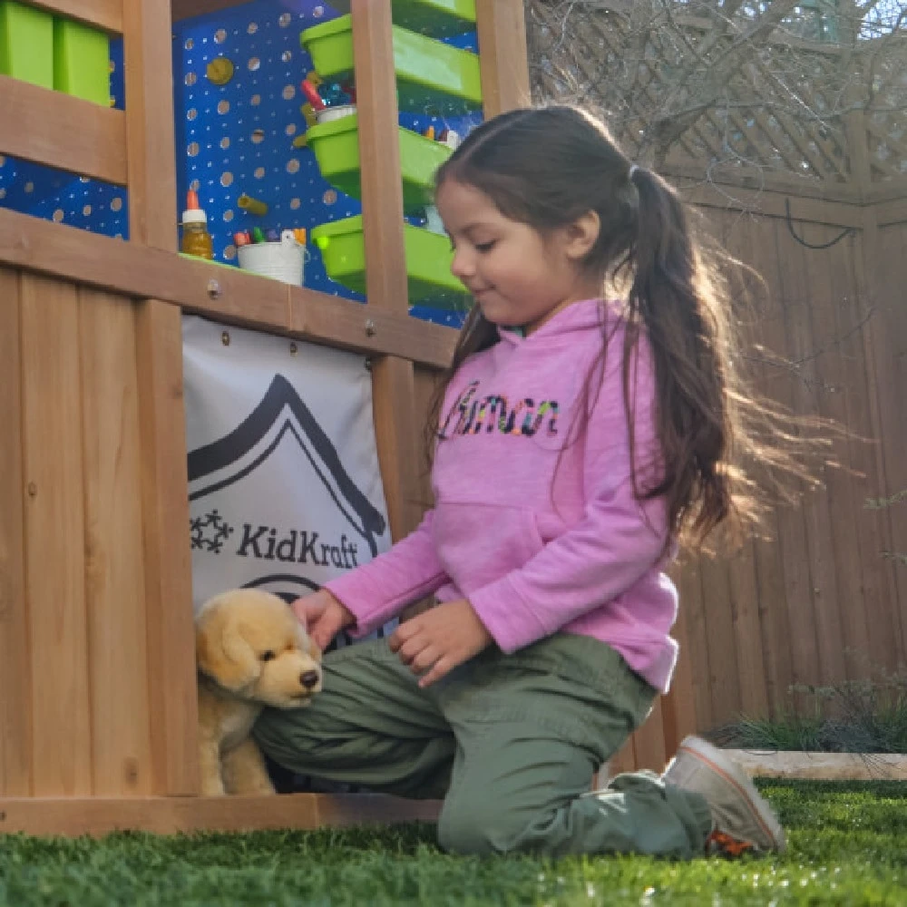 Kidkraft Hobby Workshop Wooden Playhouse - Image 20