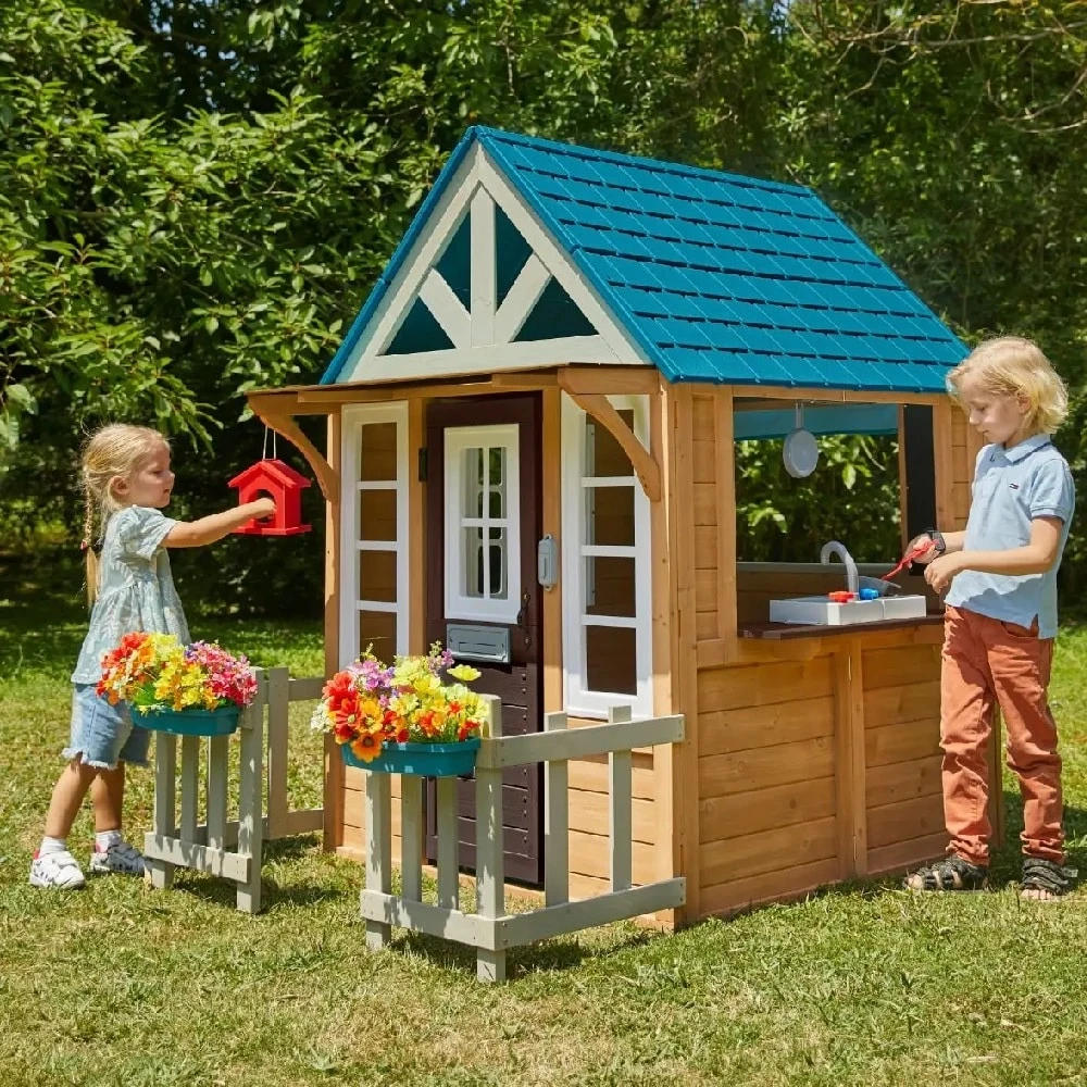 Kidkraft Lakeside Bungalow Playhouse - Image 8