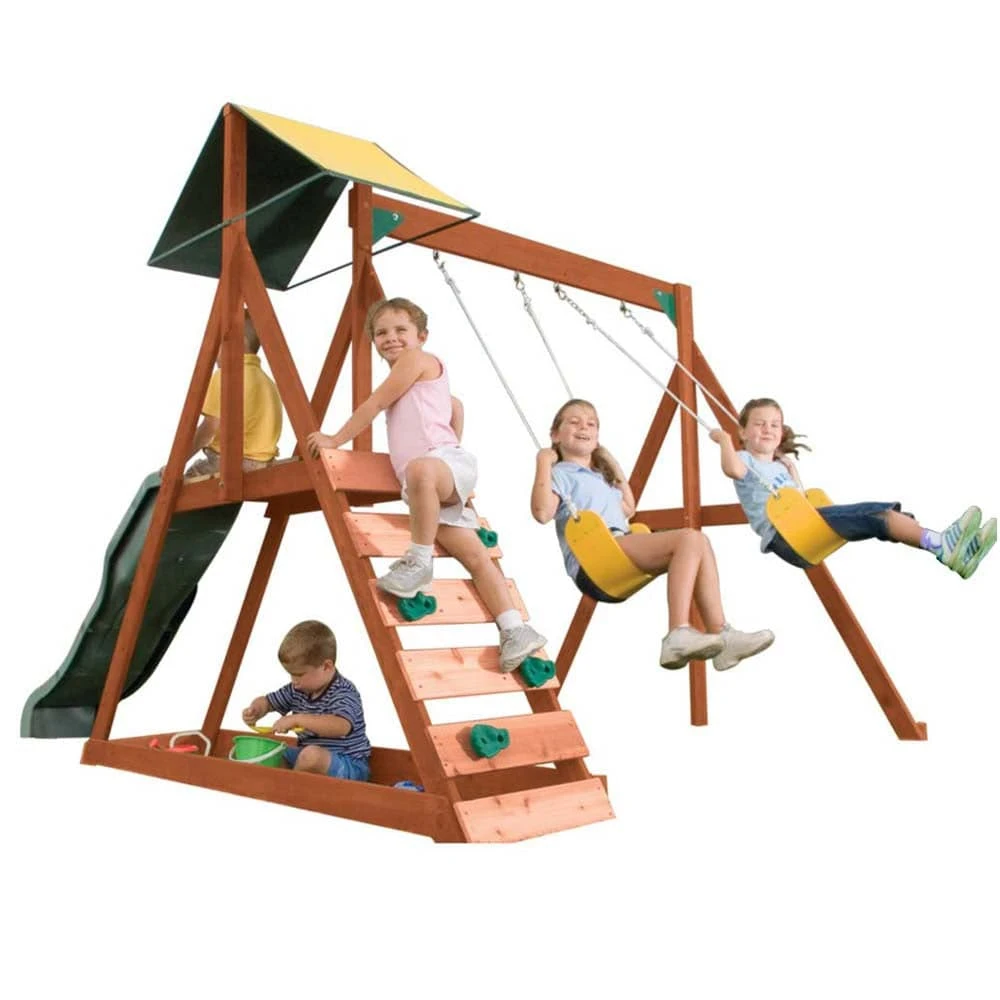 Kidkraft - Sunview II Wooden Swing Playset - Image 2