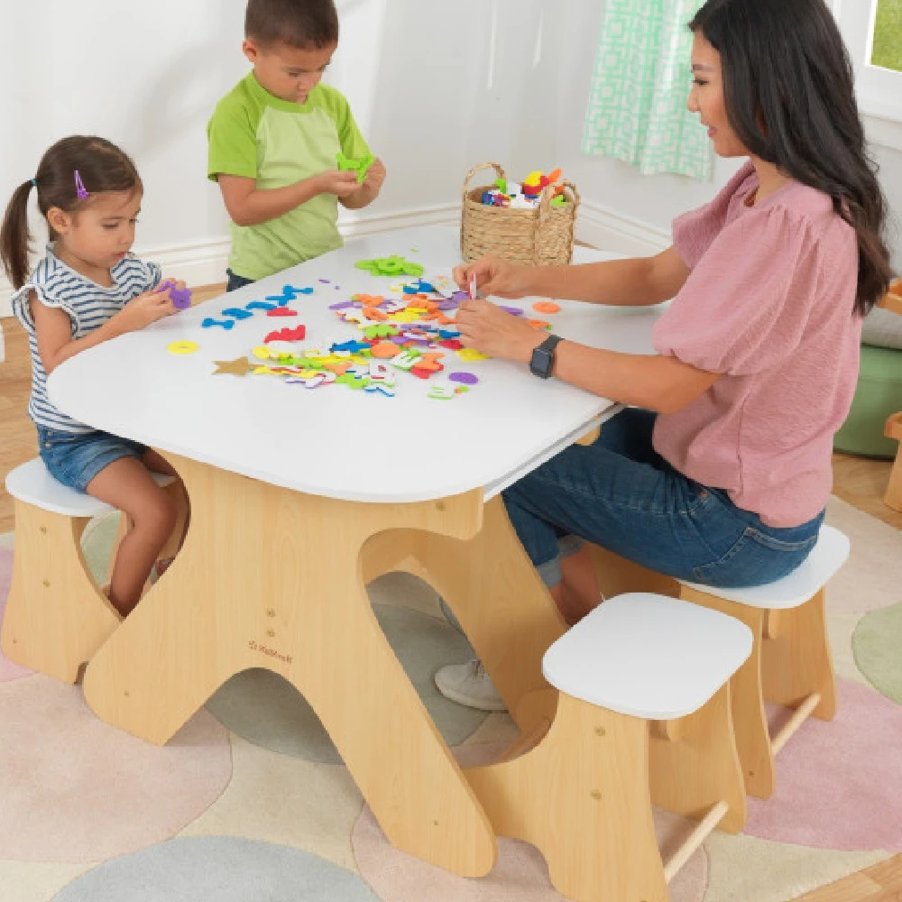 Kidkraft Arches Expandable Table And Bench Set - Image 3