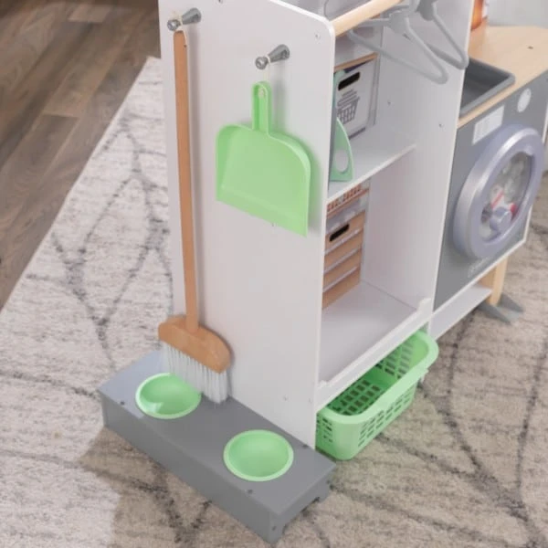 KidKraft 2-in-1 Kitchen And Laundry - Image 7