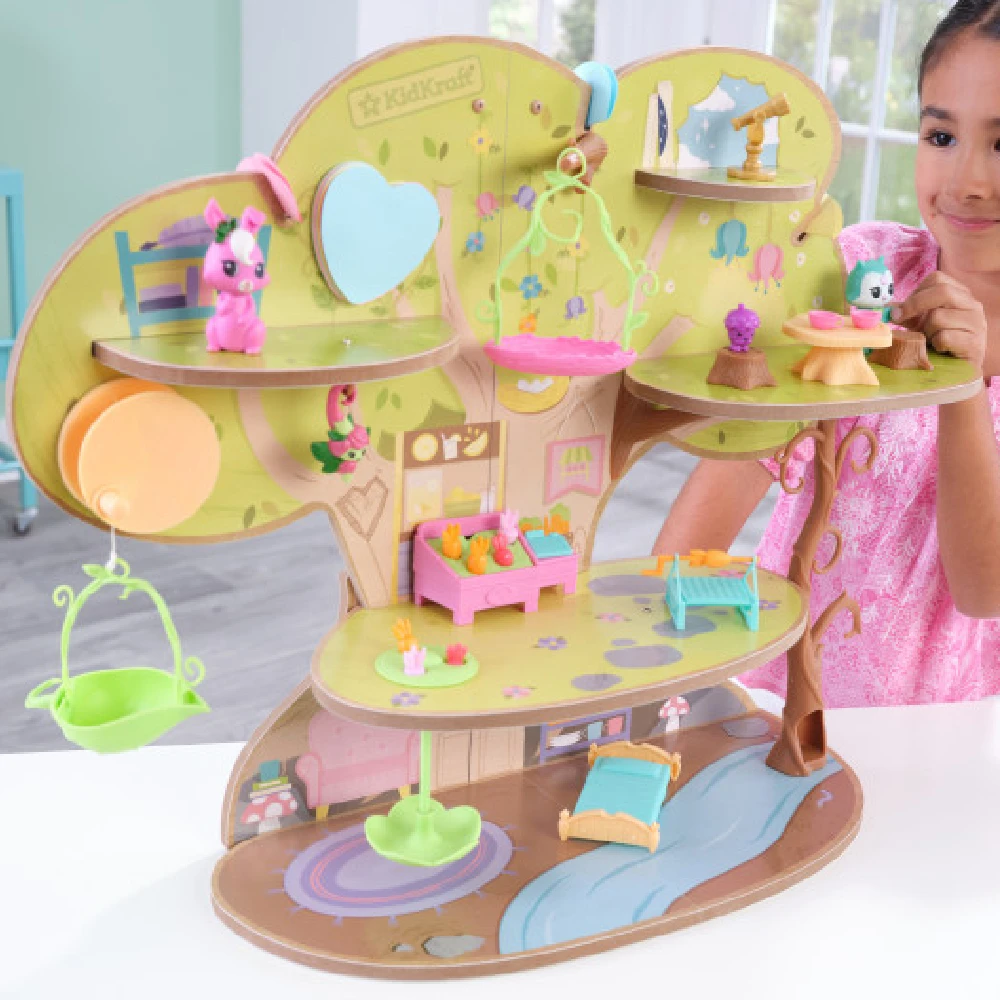 Kidkraft Lil’ Green World Market Treehouse - Image 7