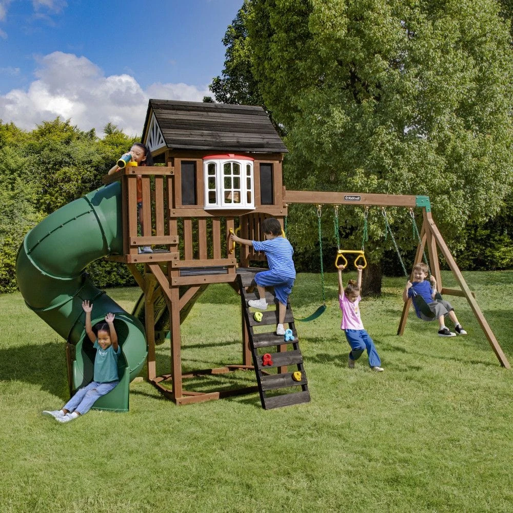 Kidkraft Timberlake Swing Set - Image 7