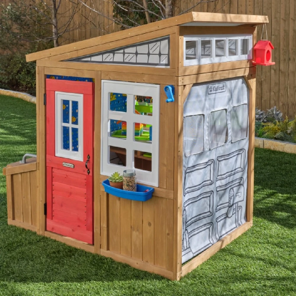 Kidkraft Hobby Workshop Wooden Playhouse - Image 5