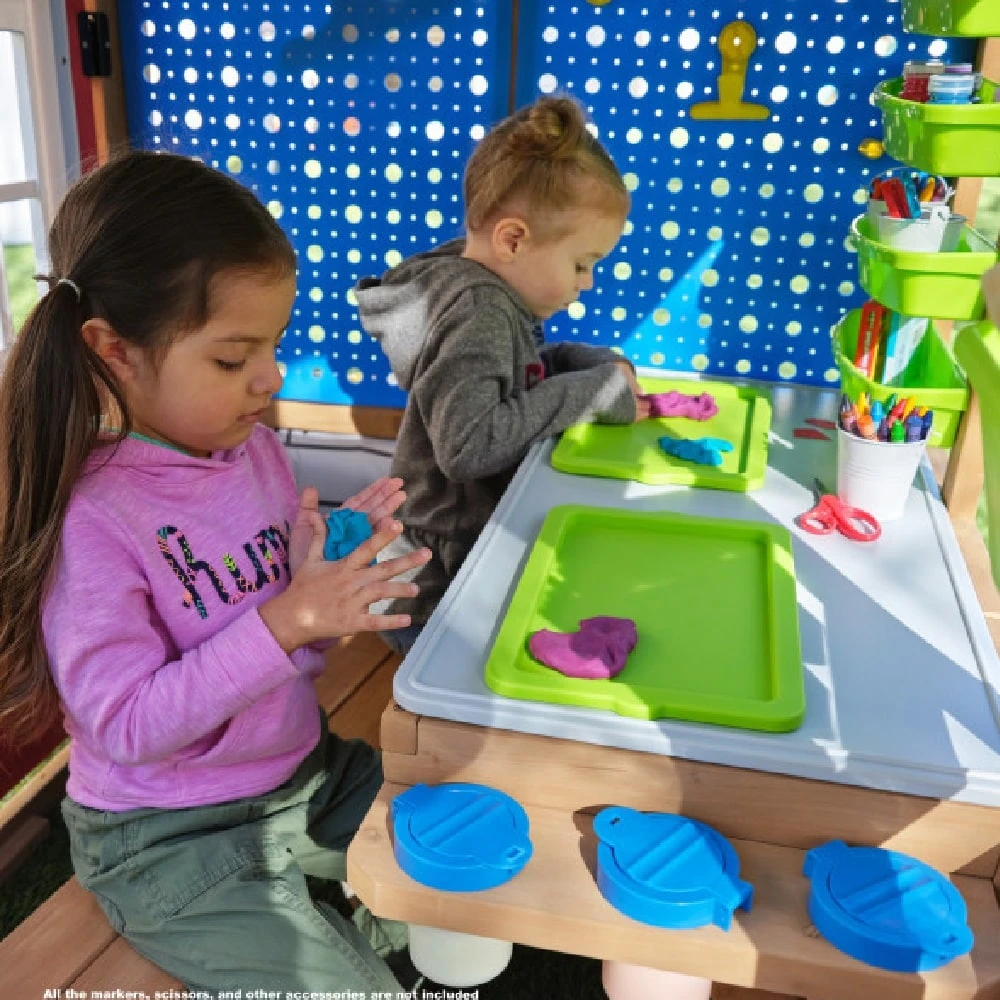 Kidkraft Hobby Workshop Wooden Playhouse - Image 16