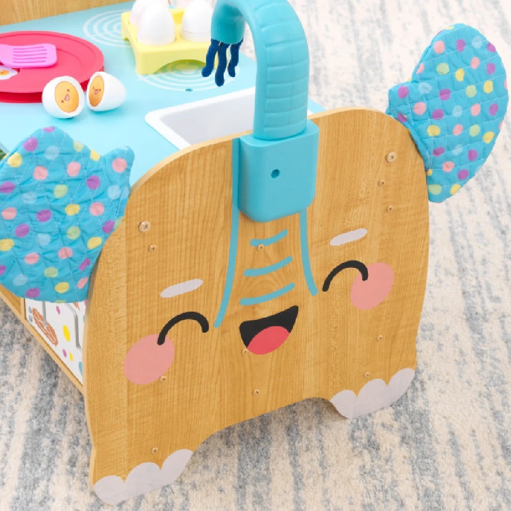 Kidkraft Foody Friends: Cooking Fun Elephant Activity Center - Image 8